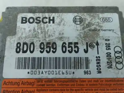 Автозапчастина б/у блок управління подушками безпеки для audi a4 b5 avant (8d5) 2.5 tdi посилання на oem iam 8d0959655j  