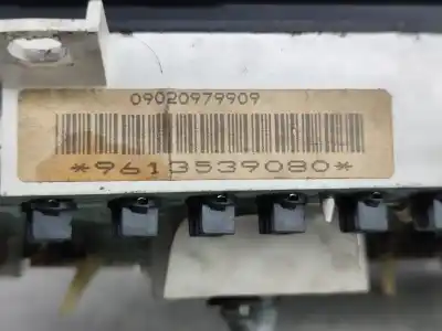 Peça sobressalente para automóvel em segunda mão quadrante por citroen ax (za-_) 14 d referências oem iam 9613539080  
