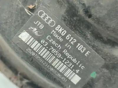 Second-hand car spare part brake servo for audi a4 b8 avant (8k5) 2.0 tdi oem iam references 8k0612103e  