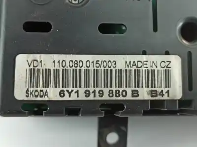 Автозапчастина б/у панель інструментів для skoda fabia i break (6y5) 1.4 gasolina 2002 5p посилання на oem iam 6y1919880b  