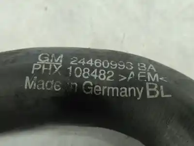 Pezzo di ricambio per auto di seconda mano tubo intercooler per opel corsa c 1.3 16v cdti cat (z 13 dt / ln9) riferimenti oem iam 24460993  