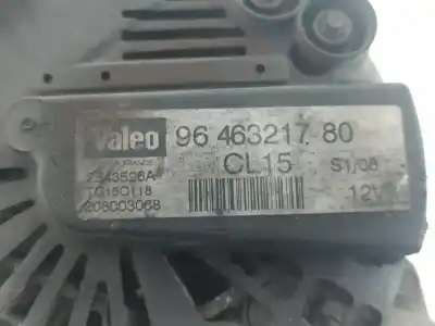 Автозапчастина б/у генератор для peugeot 207 (wa_, wc_) 1.6 hdi посилання на oem iam 9646321780  