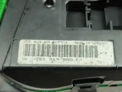 Peça sobressalente para automóvel em segunda mão quadrante por volkswagen passat variant (3b5) 1.9 tdi referências oem iam 3b1919880c  