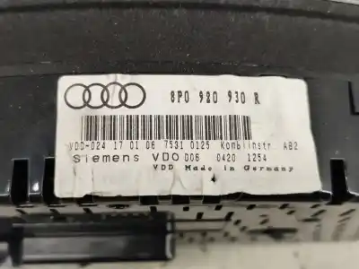 Peça sobressalente para automóvel em segunda mão quadrante por audi a3 (8p1) 1.9 tdi referências oem iam 8p0920930r  