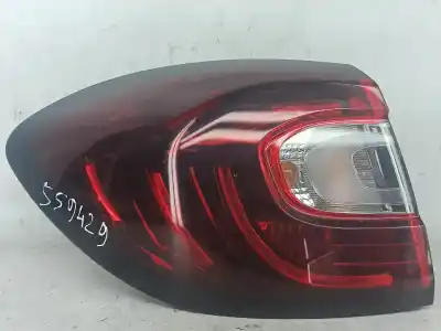Second-hand car spare part left tailgate light for renault captur j5_, h5_ 0.9 tce 90 oem iam references 265557849r