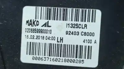 Автозапчастина б/у лівий задній ліхар в дверях для hyundai i20 ii (gb, ib) 1.2 посилання на oem iam   