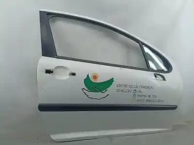 Автозапчастина б/у передні праві двері для peugeot 207/207+ (wa_, wc_) 1.4 hdi посилання на oem iam   