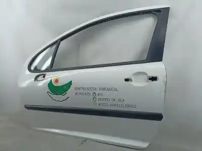 Автозапчастина б/у передні ліві двері для peugeot 207/207+ (wa_, wc_) 1.4 hdi посилання на oem iam   
