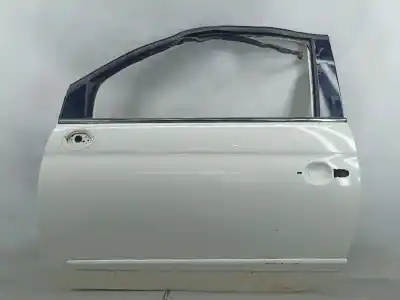 Peça sobressalente para automóvel em segunda mão porta da frente esquerda por fiat 500 (312_) 1.2 (312axa1a) referências oem iam 