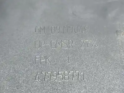 Автозапчастина б/у задне крило для opel corsa c (x01) 1.2 (f08, f68) посилання на oem iam 09177049  