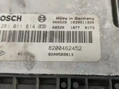 Second-hand car spare part ecu engine control for renault megane ii break (km0/1_) 2.0 dci gasóleo 2024 5p oem iam references 0281011814   Second-hand car spare part ecu engine control for renault megane ii break (km0/1_) 2.0 dci gasóleo 2024 5p oem iam references 0281011814