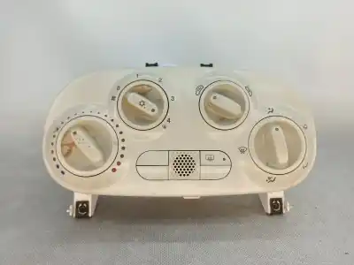Peça sobressalente para automóvel em segunda mão comando de sofagem (chauffage / ar condicionado) por fiat 500 (312_) 1.2 (312axa1a) referências oem iam 98619168