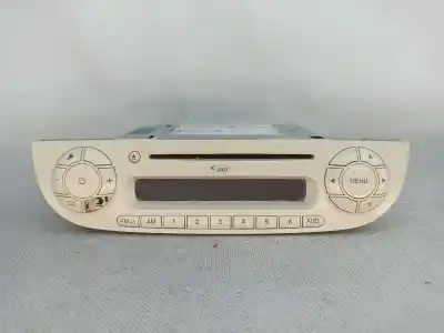 Peça sobressalente para automóvel em segunda mão sistema de áudio / rádio cd por fiat 500 (312_) 1.2 (312axa1a) referências oem iam 7355341820