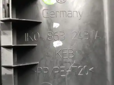 Pezzo di ricambio per auto di seconda mano console centrale per volkswagen eos (1f7) 1.4 16v tsi riferimenti oem iam 1k0863243a  