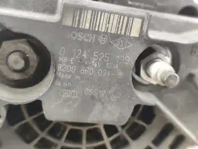 Автозапчастина б/у генератор для renault kangoo express (fw0/1_) 1.5 dci 75 (fw07 fw10 fw04) посилання на oem iam 0124525139  