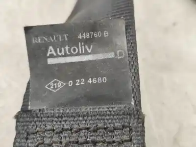 Автозапчастина б/у передній правий ремін безпеки для renault kangoo express (fw0/1_) 1.5 dci k9ka800 посилання на oem iam 448760b  