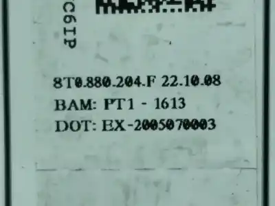 Автозапчасти б/у подушка безопасности передняя правая за audi a4 b8 avant (8k5) 2.0 tdi ссылки oem iam 8t0880204f  