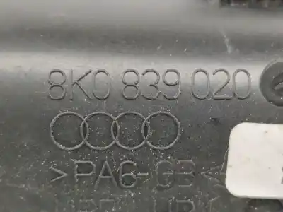 Автозапчастина б/у внутрішня задня права ручка для audi a4 b8 avant (8k5) 2.0 tdi посилання на oem iam 8k0837020  