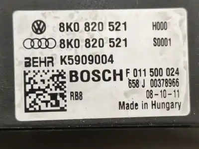 Автозапчасти б/у сопротивление нагреву за audi a4 b8 avant (8k5) 2.0 tdi ссылки oem iam 8k0820521  