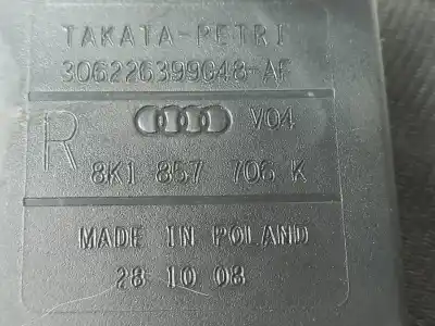 Автозапчастина б/у передній правий ремін безпеки для audi a4 b8 avant (8k5) 2.0 tdi посилання на oem iam 8k1857706k  