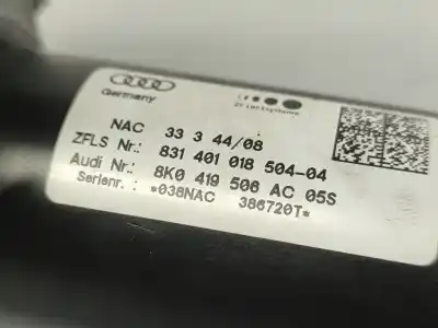 Автозапчасти б/у рулевая колонка за audi a4 b8 avant (8k5) 2.0 tdi ссылки oem iam 8k0419506ac  