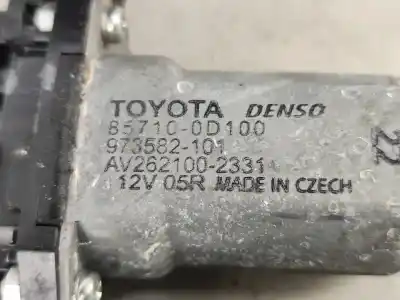 Автозапчастина б/у регулятор переднього правого скла для toyota auris ranchera familiar (_e18_) 1.4 d-4d (nde180_) посилання на oem iam 857100d100  