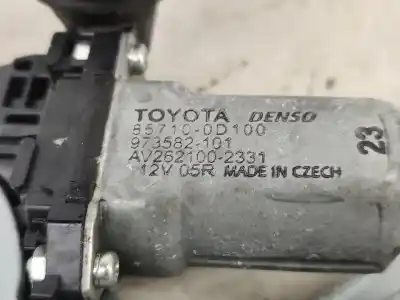 Автозапчасти б/у регулятор стекла заднего левого за toyota auris ranchera familiar (_e18_) 1.4 d-4d (nde180_) ссылки oem iam 857100d100  