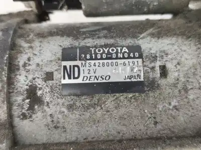 Автозапчастина б/у двигун запускається для toyota auris ranchera familiar (_e18_) 1.4 d-4d (nde180_) посилання на oem iam 281000n040  