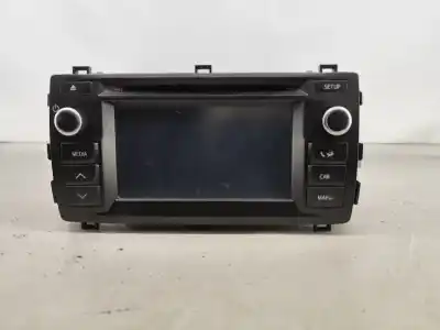 Автозапчасти б/у аудиосистема / радио cd за toyota auris ranchera familiar (_e18_) 1.4 d-4d (nde180_) ссылки oem iam 202smb033