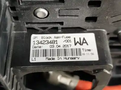 Автозапчасти б/у блок реле/предохранителей за opel adam (m13) 1.4 ссылки oem iam 13423481  