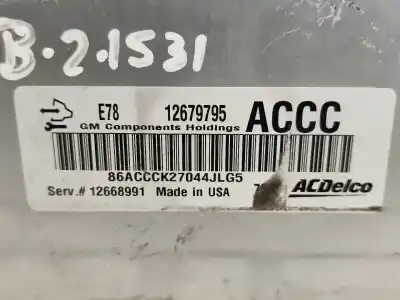 Автозапчасти б/у блок управления двигателем за opel adam (m13) 1.4 ссылки oem iam 12679795  