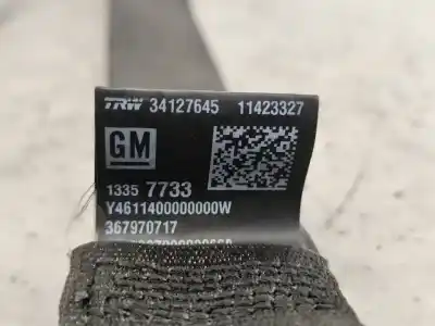 Автозапчастина б/у передній правий ремін безпеки для opel adam (m13) 1.4 посилання на oem iam 13357733  