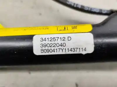 Автозапчастина б/у передній правий ремін безпеки для opel adam (m13) 1.4 посилання на oem iam 13357733  