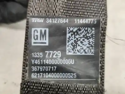 Peça sobressalente para automóvel em segunda mão cinto de segurança dianteiro esquerdo por opel adam (m13) 1.4 referências oem iam 13357729  