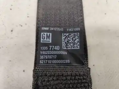 Автозапчастина б/у задній правий ремін безпеки для opel adam (m13) 1.4 посилання на oem iam 13357740  