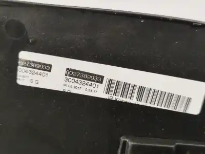 Second-hand car spare part center console for opel adam (m13) 1.4 oem iam references 13357636 / 30041567 / 30041569  