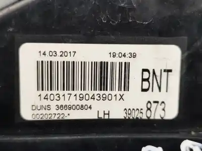 Автозапчасти б/у левый задний фонарь за opel adam (m13) 1.4 ссылки oem iam 39025873  