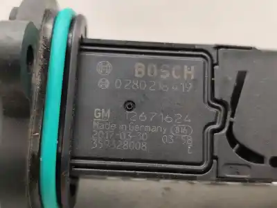 Second-hand car spare part flowmeter for opel adam (m13) 1.4 oem iam references 12671624  