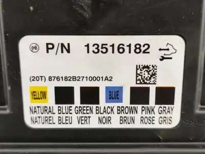 Peça sobressalente para automóvel em segunda mão módulo de confort / bsi /bcm por opel adam (m13) 1.4 referências oem iam 13516182  