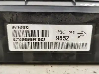 Peça sobressalente para automóvel em segunda mão módulo de confort / bsi /bcm por opel adam (m13) 1.4 referências oem iam 13479852  