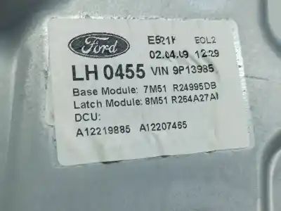 İkinci el araba yedek parçası arka sol cam regülatörü için ford c-max (dm2) 1.8 tdci oem iam referansları 7m51r045h23a   İkinci el araba yedek parçası arka sol cam regülatörü için ford c-max (dm2) 1.8 tdci oem iam referansları 7m51r045h23a