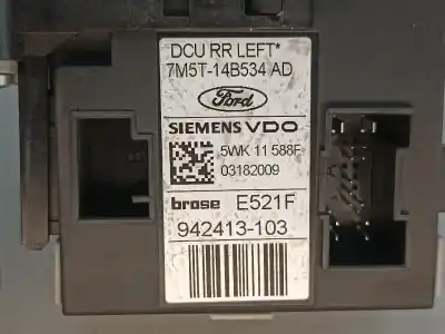 Gebrauchtes Autoersatzteil fenstermotor hinten links zum ford c-max (dm2) 1.8 tdci oem-iam-referenzen 7m5t14b534ad  