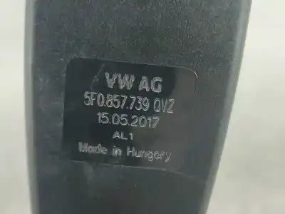 Peça sobressalente para automóvel em segunda mão chicote / encaixe cinto segurança traseiro esquerdo por seat leon st (5f8) 1.6 tdi referências oem iam 6200886e  