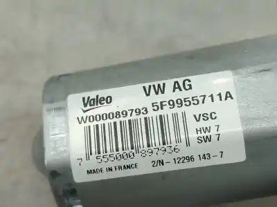 Second-hand car spare part rear windshield wiper motor for seat leon st (5f8) 1.6 tdi oem iam references 5f9955711a  