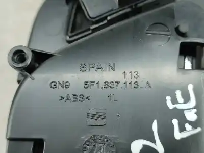 Second-hand car spare part bonnet handle for seat leon st (5f8) 1.6 tdi oem iam references 5f1837113a  