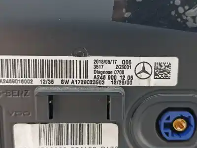 Автозапчасти б/у многофункциональный дисплей за mercedes-benz a-class (w176) a 180 cdi / d (176.012) ссылки oem iam a2469001206  