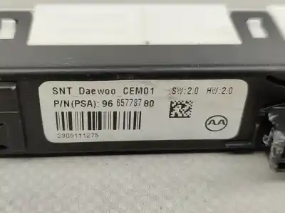 Peça sobressalente para automóvel em segunda mão display gps / multimídia por citroen ds5 (kf_) 1.6 hdi 110 gasóleo 2012 5p referências oem iam 9665778780  