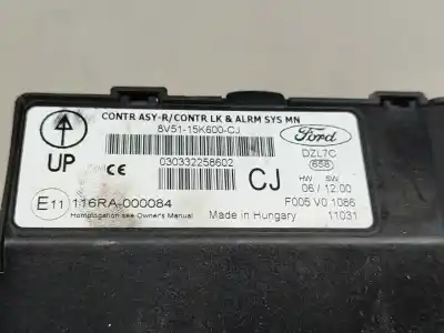 Second-hand car spare part comfort module for ford fiesta vi (cb1, ccn) 1.25 oem iam references 8v5115k600cj  