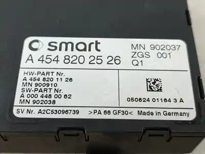 Автозапчастина б/у блок управління іммобілізатором для smart forfour (454) 1.5 cdi (454.000) посилання на oem iam a4548202526  