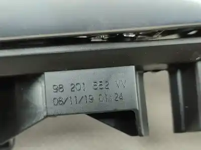 Автозапчастина б/у внутрішня задня права ручка для peugeot 308 sw ii (lc_, lj_, lr_, lx_, l4_) 1.5 bluehdi 130 посилання на oem iam 98201552vv  